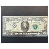 $20 Dollar Federal Reserve Note