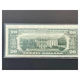 $20 Dollar Federal Reserve Note