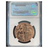 2010 First Spouse Series Bronze Medal NGC Brilliant Uncirculated