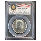 2014-D Kennedy Silver Half Dollar 50th Anniversary First Strike PCGS MS70