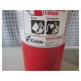 (BS) 2 Fire Extinguishers - Bigger is Full / Smaller Empty