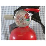 (BS) 2 Fire Extinguishers - Bigger is Full / Smaller Empty