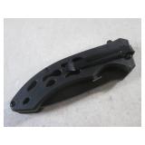 (CNTR) Eagle/Flames Design Spring Assist Folding Knife with Belt Clip 8 1/8" Open / 4 3/4" Closed - New In Box