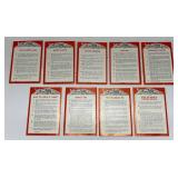 Vintage Super Value Reel-E-Z Recipes View-Master Reels