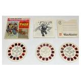 Vintage View-Master With View-Master Reels Including Frankenstein, Thor & More