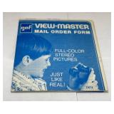 Vintage View-Master With View-Master Reels Including ET , Star Trek, Mickey Mouse & More