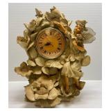 Large Resin Fairy Clock 19" x 16" (Works)