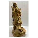 Large Resin Fairy Clock 19" x 16" (Works)