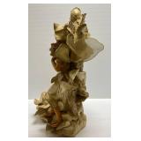 Large Resin Fairy Clock 19" x 16" (Works)