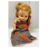 Large Group Of Misc. Vintage Dolls With Doll Trunk & More (Need TLC Has Smell)