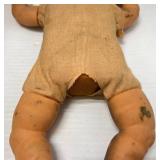 Large Group Of Misc. Vintage Dolls With Doll Trunk & More (Need TLC Has Smell)