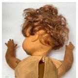 Large Group Of Misc. Vintage Dolls With Doll Trunk & More (Need TLC Has Smell)