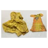 Large Group Of Misc. Vintage Dolls With Doll Trunk & More (Need TLC Has Smell)