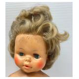 Large Group Of Misc. Vintage Dolls With Doll Trunk & More (Need TLC Has Smell)