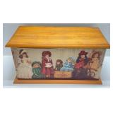 Large Group Of Misc. Vintage Dolls With Doll Trunk & More (Need TLC Has Smell)