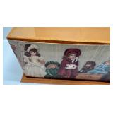 Large Group Of Misc. Vintage Dolls With Doll Trunk & More (Need TLC Has Smell)