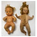 Large Group Of Misc. Vintage Dolls  & More (Need TLC Has Smell)