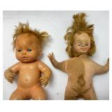 Large Group Of Misc. Vintage Dolls  & More (Need TLC Has Smell)