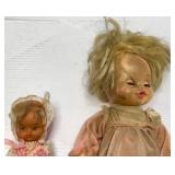 Large Group Of Misc. Vintage Dolls  & More (Need TLC Has Smell)