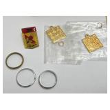 Vintage Carry Case With Vintage Jewelry & More