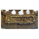 Vintage Florenza Pendant Brooch, Cameo Necklace