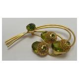 Vintage Sarah Coventry "Touch Of Elegance" Brooch