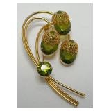 Vintage Sarah Coventry "Touch Of Elegance" Brooch