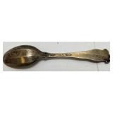 Sterling & 830 Silver Souvenir Spoons Roughly 76.92 G