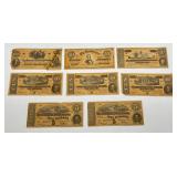 Misc. Vintage Facsimile (FAKE) US CONFEDERATE PAPER CURRENCY (Still Very Cool Vintage)