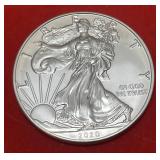2020 Silver American Eagle 1 Troy Oz. .999 Fine Silver (In Protective Sleeve)