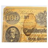 Misc. Vintage Facsimile (FAKE) US CONFEDERATE PAPER CURRENCY (Still Very Cool Vintage)