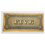 Misc. Vintage Facsimile (FAKE) US CONFEDERATE PAPER CURRENCY (Still Very Cool Vintage)