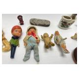 Misc. Vintage Items Including Powder Boxes, Marbles, Toys & More