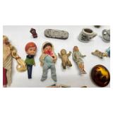 Misc. Vintage Items Including Powder Boxes, Marbles, Toys & More