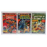 35 Cent Battlestar Galactica #1-5 And Misc. DC & Marvel 25 Cent