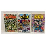 Misc. Comic Books In Protective Sleeves