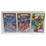 Misc. Comic Books In Protective Sleeves