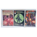 Misc. Comic Books In Protective Sleeves