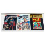 1974 Famous First Edition #F-4 Whiz Comics #2 Origin Of Shazam!!! & Vintage Superman Movie Magazines