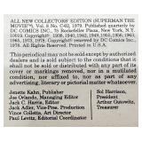 1974 Famous First Edition #F-4 Whiz Comics #2 Origin Of Shazam!!! & Vintage Superman Movie Magazines