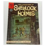 1961 1st Issue "SHERLOCK HOLMES" Dell Comic Book & 1975 Vol. 1 #1 DC Comic " SHERLOCK HOLMES"