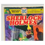 1961 1st Issue "SHERLOCK HOLMES" Dell Comic Book & 1975 Vol. 1 #1 DC Comic " SHERLOCK HOLMES"