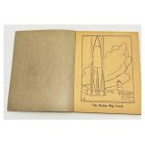 Vintage Flash Gordon Coloring Book 217525 Whitman 1952 (Some Pages Colored)