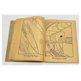 Vintage Flash Gordon Coloring Book 217525 Whitman 1952 (Some Pages Colored)