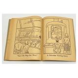 Vintage Flash Gordon Coloring Book 217525 Whitman 1952 (Some Pages Colored)