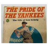 (RARE) 1949 THE PRIDE OF THE YANKEES "The Life of Lou Gehrig" (Nice Condition)