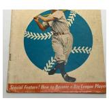 (RARE) 1949 THE PRIDE OF THE YANKEES "The Life of Lou Gehrig" (Nice Condition)