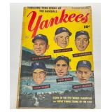 (RARE) 1952 Thrilling True Story Of The Baseball Yankees Comic Book DiMaggio, Mantle & More