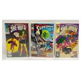 Misc. Comic Books In Protective Sleeves