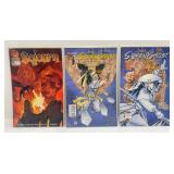 Misc. Comic Books In Protective Sleeves